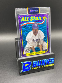 2024 Jackie Robinson '89 Purple Ice 26/75