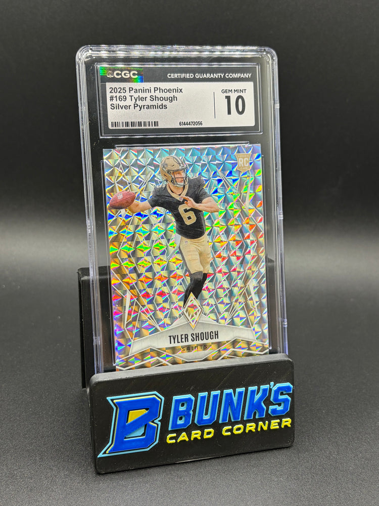 2025 Tyler Shough Sliver Pyramids Phoenix CGC 10 RC