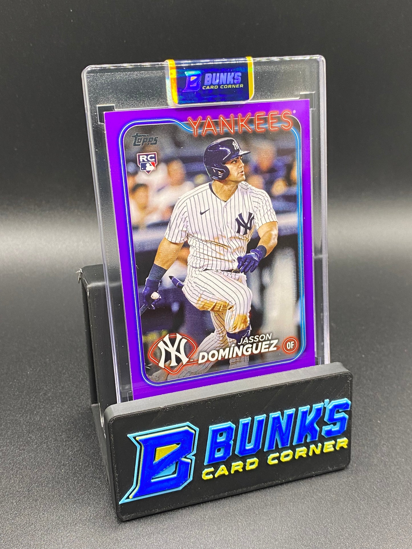 2024 Jasson Dominguez Purple SP RC