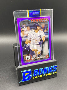 2024 Jasson Dominguez Purple SP RC