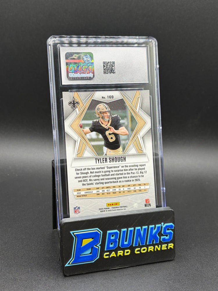 2025 Tyler Shough Sliver Pyramids Phoenix CGC 10 RC