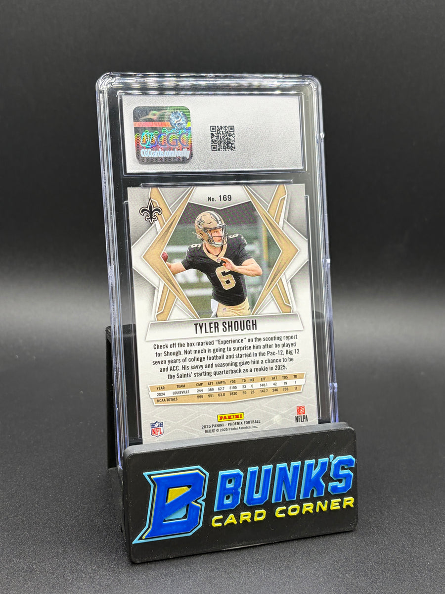 2025 Tyler Shough Sliver Pyramids Phoenix CGC 10 RC