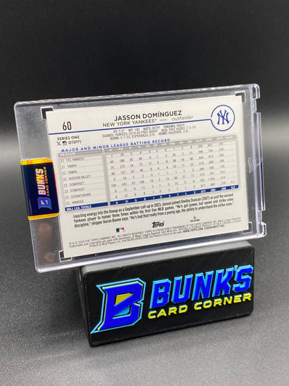 2024 Jasson Dominguez Purple SP RC