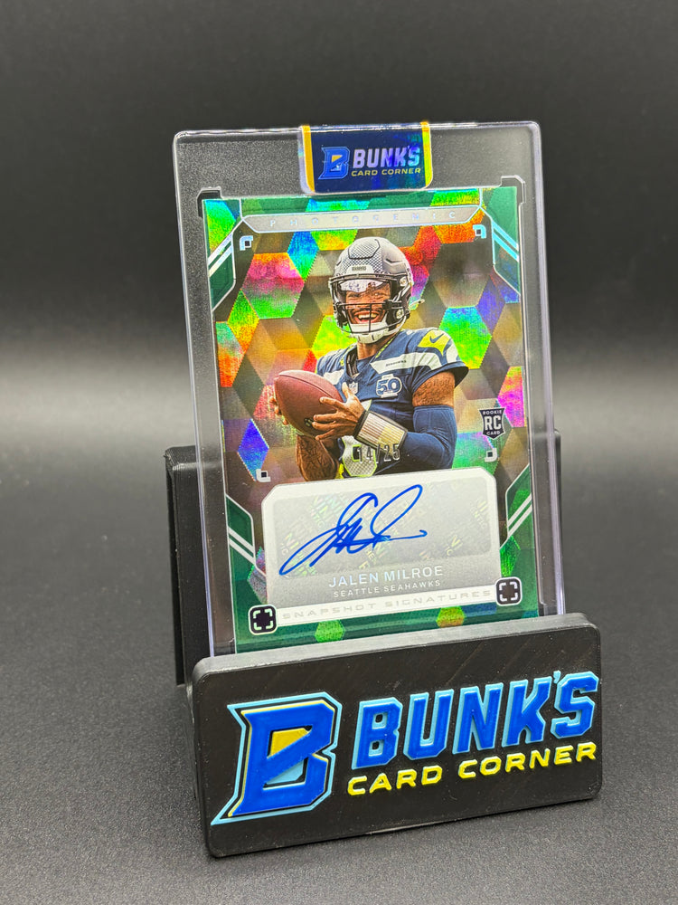 2025 Jalen Milore Photogenic Snapshot Signatures RC 14/25