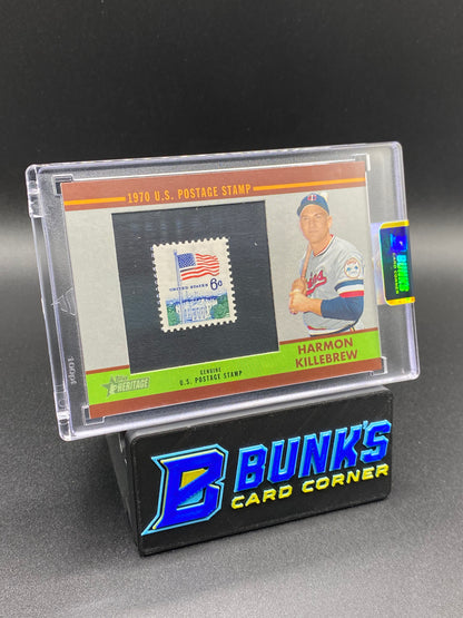 2019 Harmon Killebrew US Stamp Card 10/50