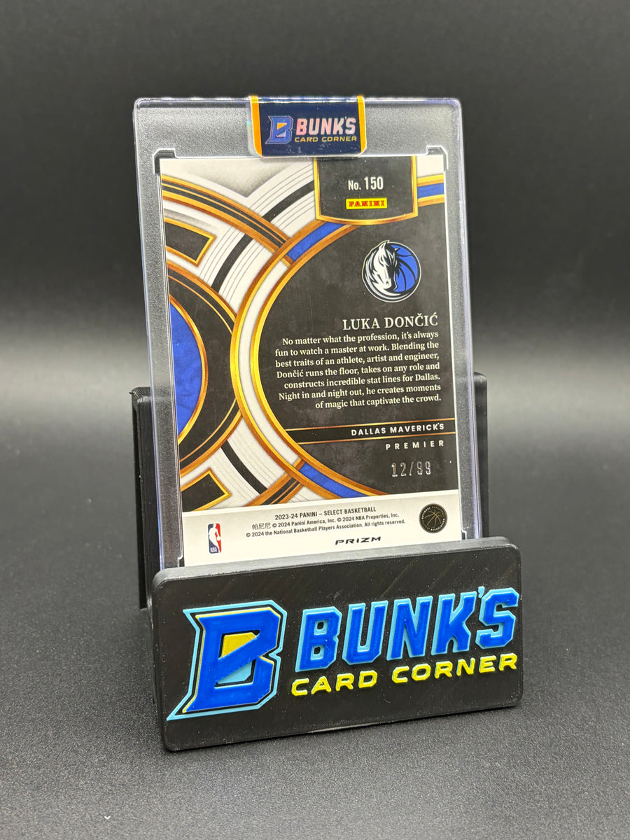2023-24 Luka Doncic Light Blue Disco Select 12/99