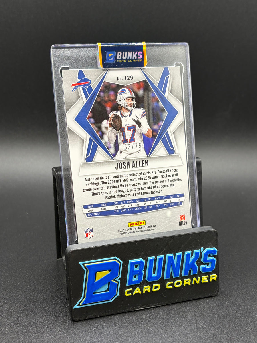 2025 Josh Allen Phoenix Green Mojo 53/75