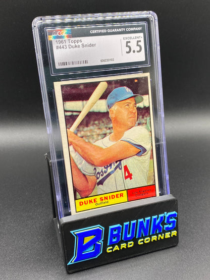 1961 Duke Snider CGC 5.5