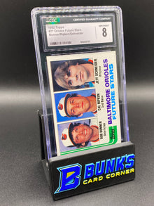 1982 Orioles Future Stars CGC 8