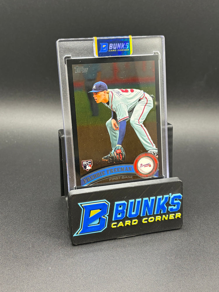2011 Freddie Freeman Topps Wl-Mart Black Refractor RC
