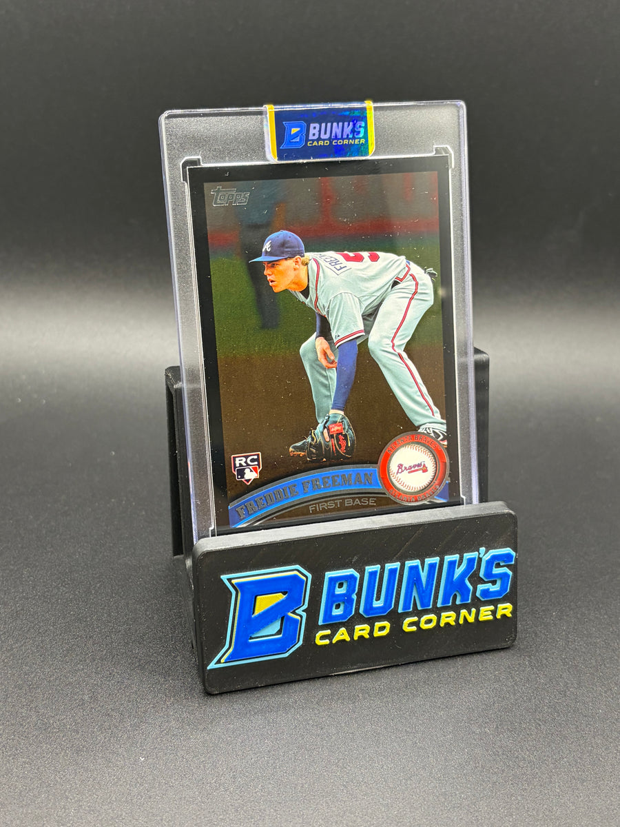 2011 Freddie Freeman Topps Wl-Mart Black Refractor RC