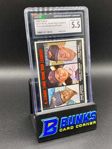 1967 '66 AL Home Run Leaders SGC 5.5