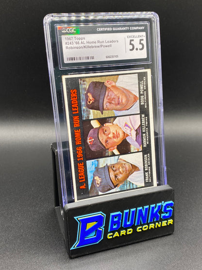 1967 '66 AL Home Run Leaders SGC 5.5