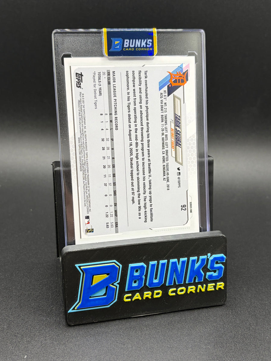 2021 Tarik Skubal Topps Photo Variation SP RC