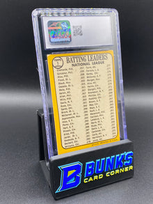 1968 '67 Batting Leaders SGC 3.5