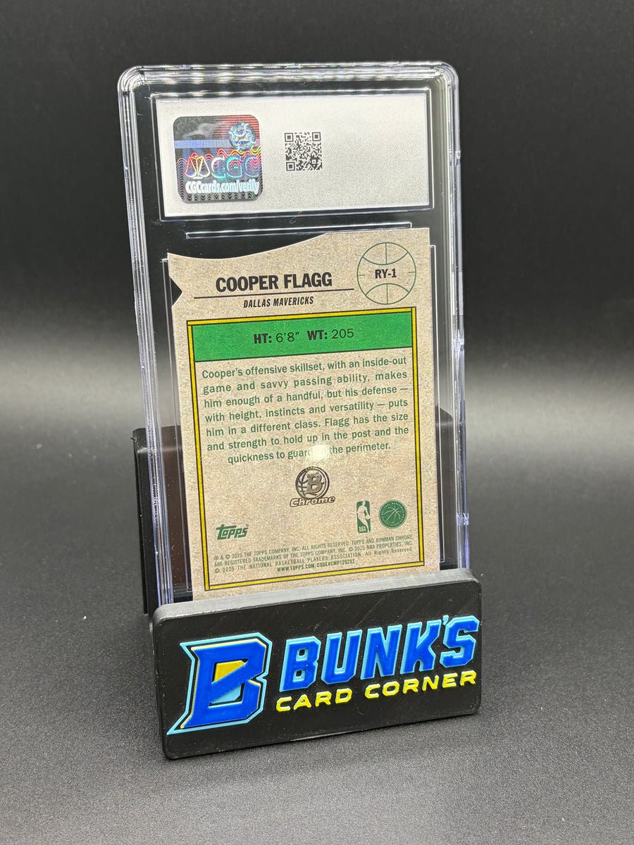 2025-26 Cooper Flagg ROY Favorites CGC 10 RC