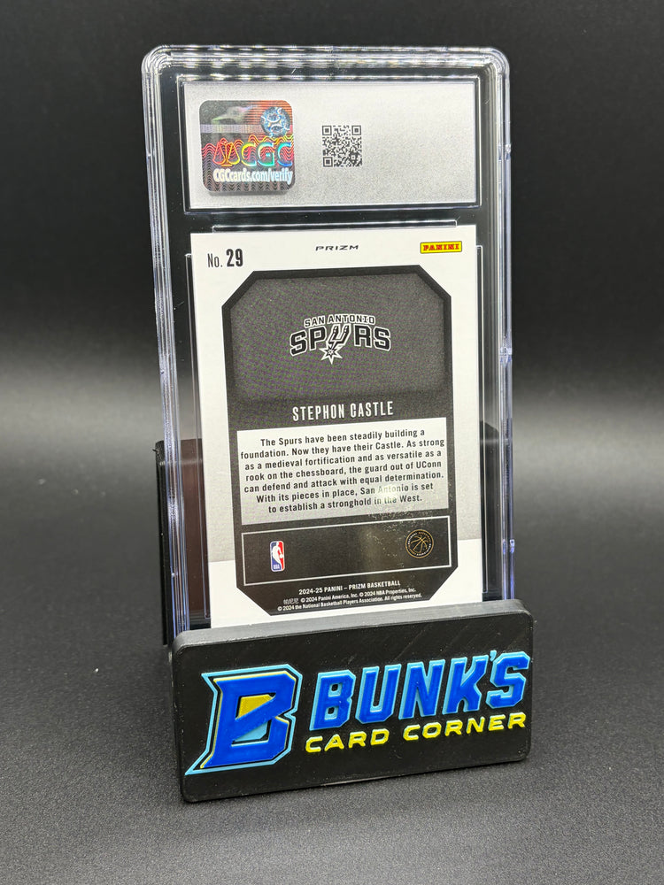 2024-25 Stephon Castle Green Emergent CGC 10 RC