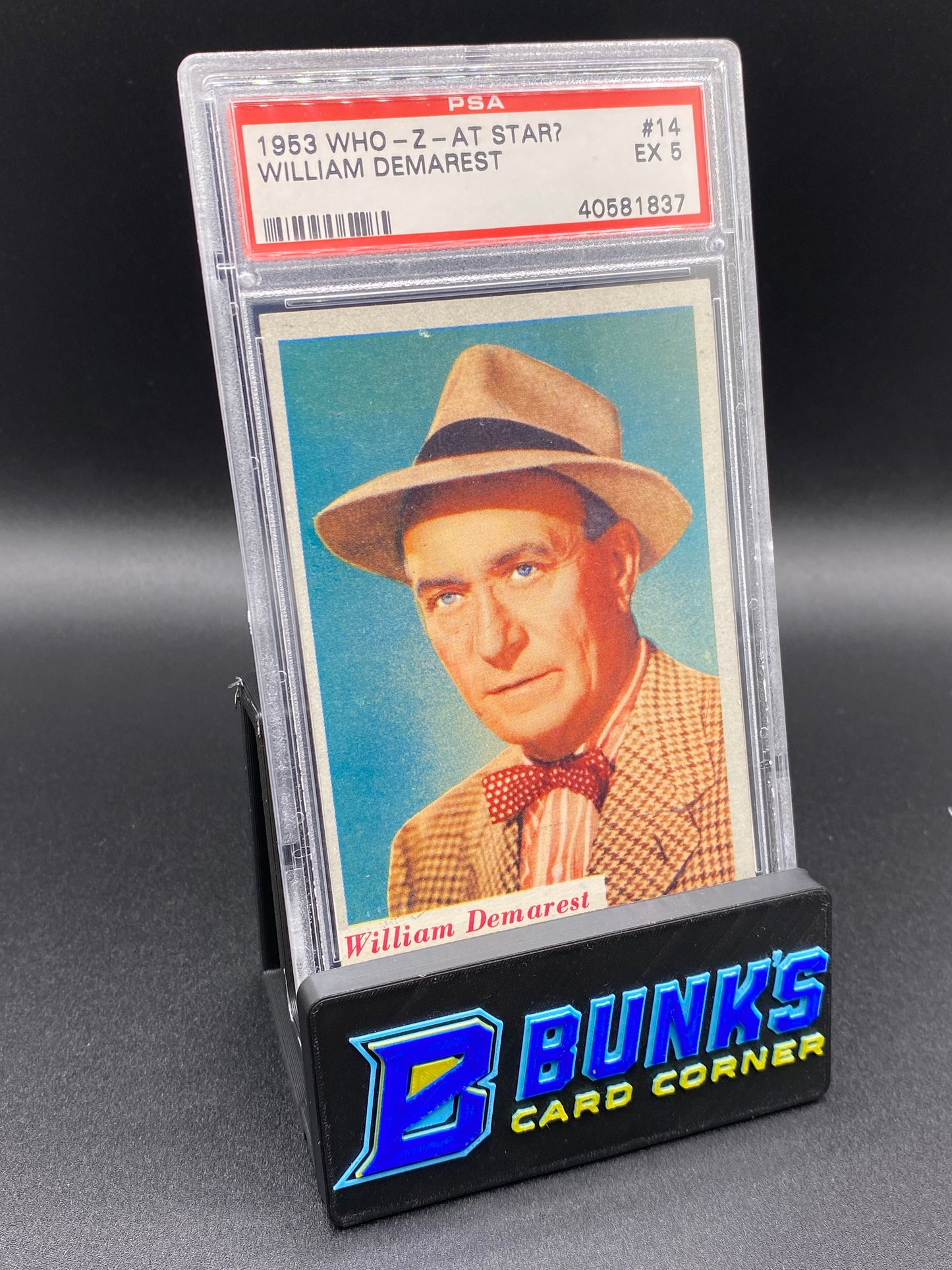 1953 William Demarest PSA 5