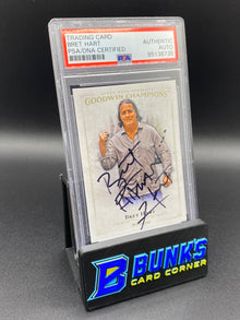 Bret Hart PSA Auto