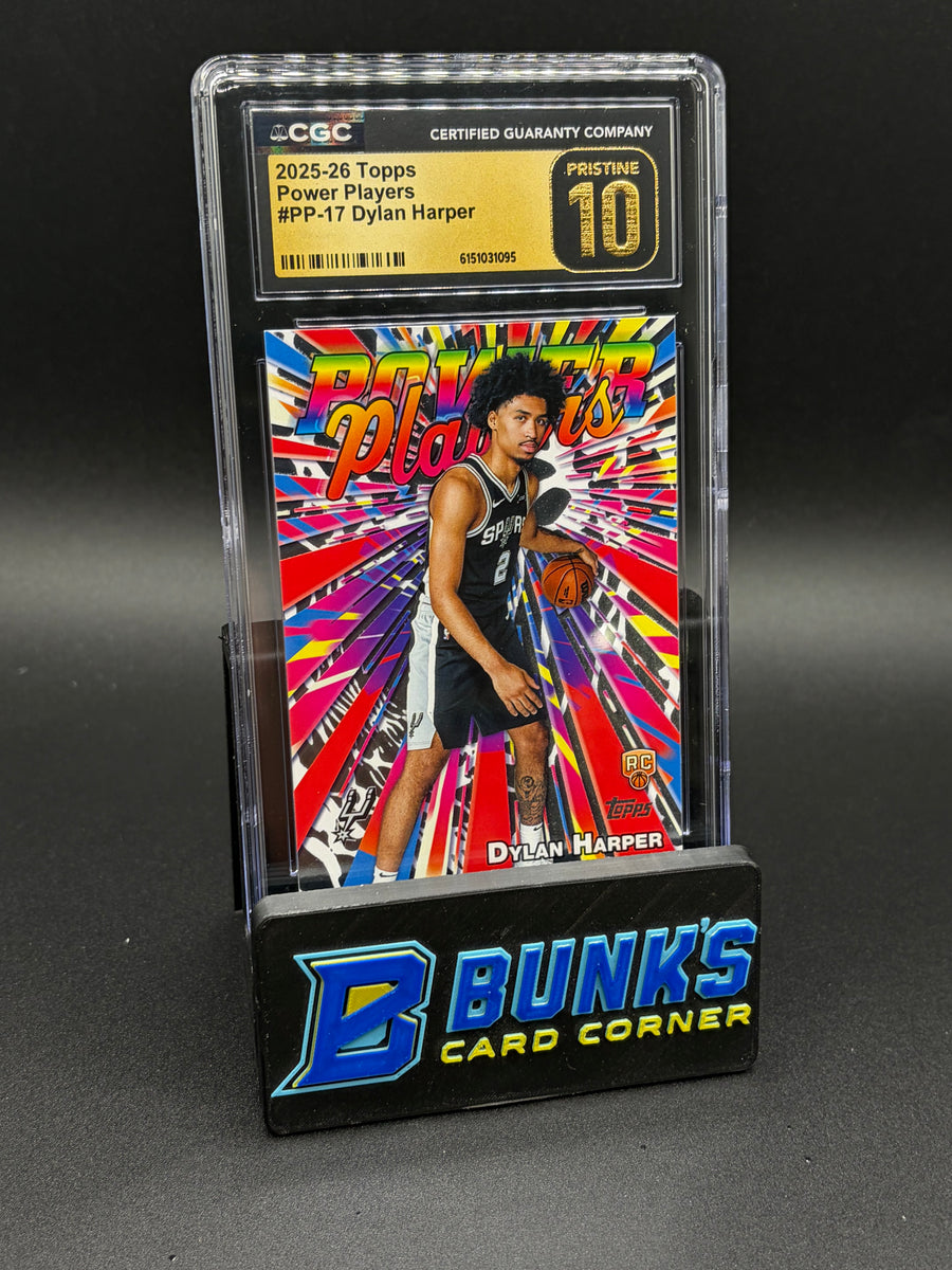 2025-26 Dylan Harper Power Players CGC Pristine 10 RC