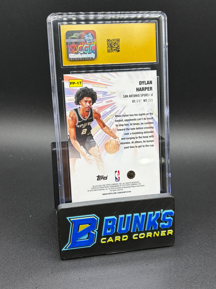 2025-26 Dylan Harper Power Players CGC Pristine 10 RC