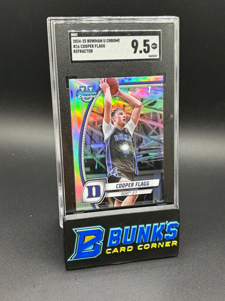2024-25 Cooper Flagg Refractor SGC 9.5