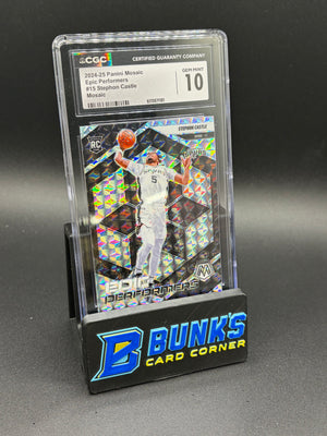 2024-25 Stephon Castle Mosaic Epic Performers CGC 10 RC