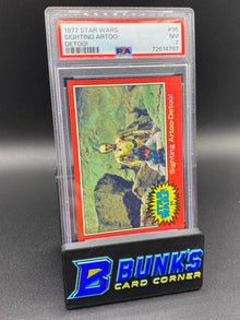 1977 Star Wars Card PSA 7