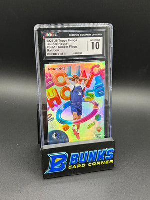 2025-26 Cooper Flagg Rainbow Bounce House CGC 10 RC