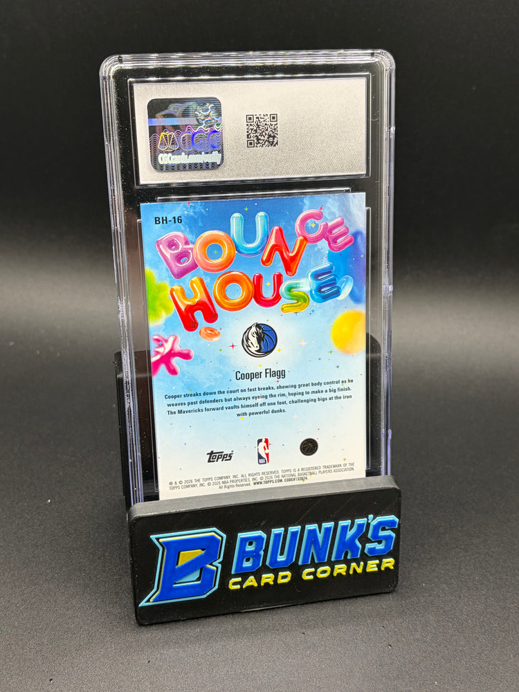 2025-26 Cooper Flagg Rainbow Bounce House CGC 10 RC