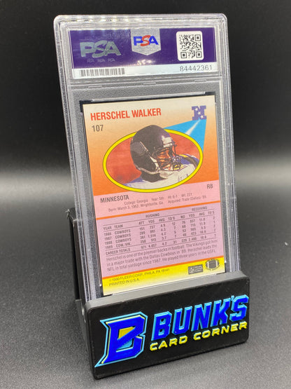 Herschel Walker Auto. PSA Authentic