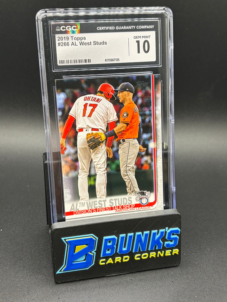 2019 AL West Studs Topps CGC 10