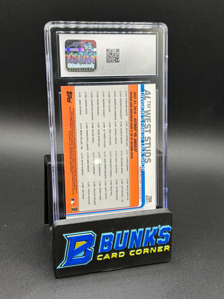 2019 AL West Studs Topps CGC 10