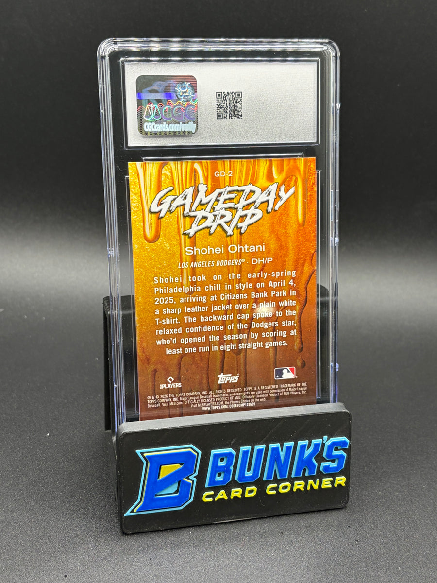 2026 Shohei Ohtani Celebration Mega Box Gameday Drip CGC 10