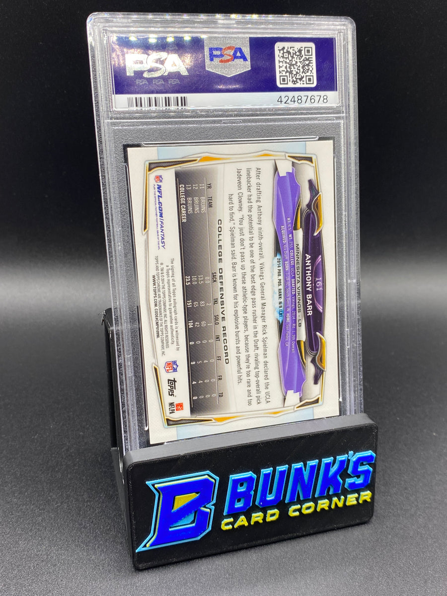 2014 Anthony Barr Auto PSA 9