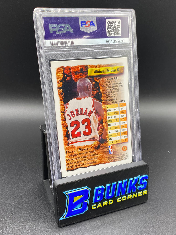 1993 Michael Jordan PSA 8