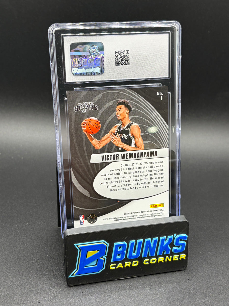 2023-24 Victor Wembanyama Vortex Revolution CGC 9.5 RC