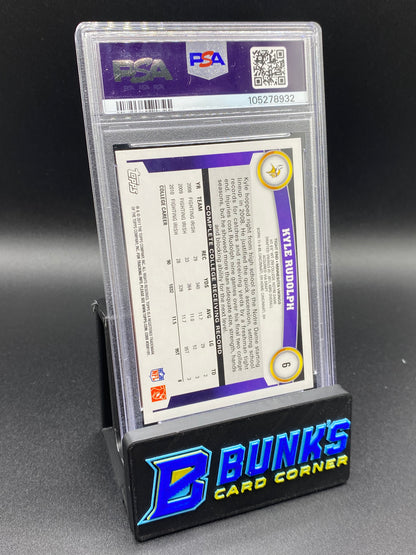 2011 Kyle Rudolph Two Hand Catch PSA 10