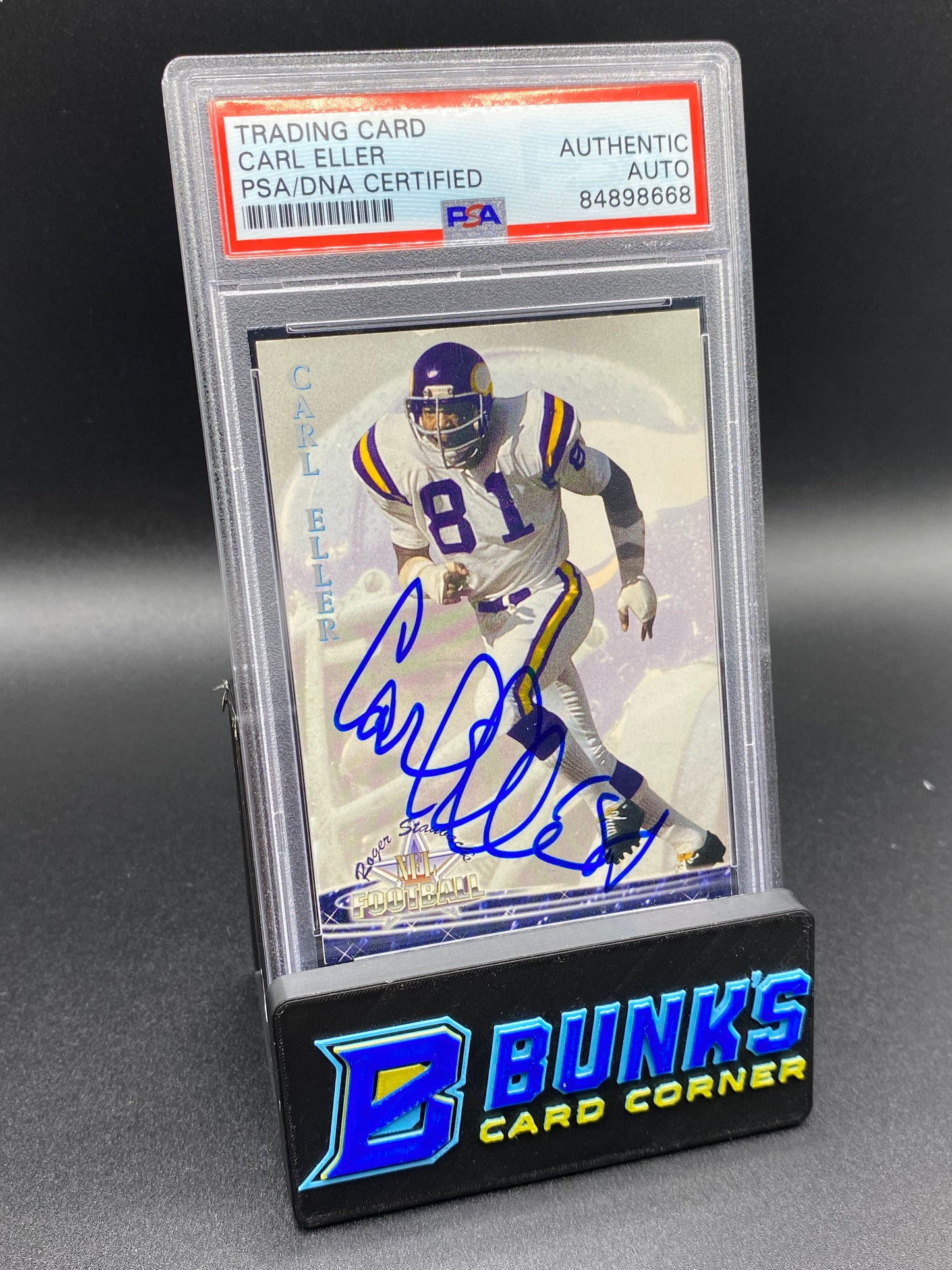 Carl Eller Auto PSA Authentic