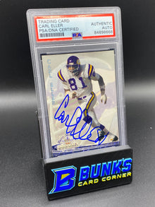 Carl Eller Auto PSA Authentic