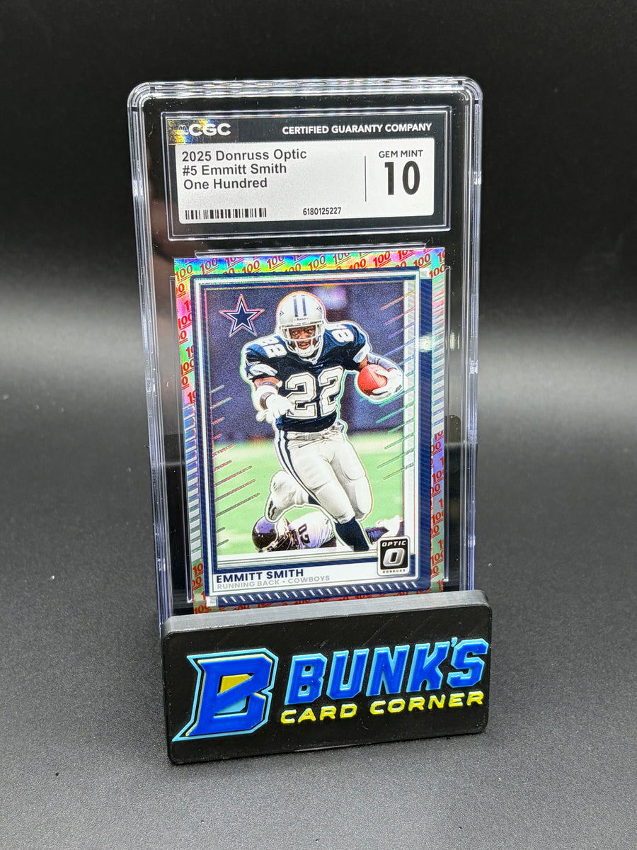 2025 Emmitt Smith One Hundred Optic CGC 10
