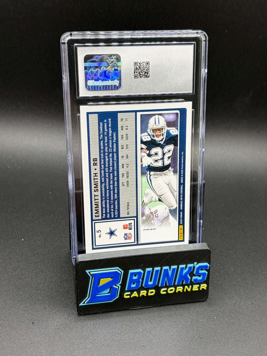 2025 Emmitt Smith One Hundred Optic CGC 10