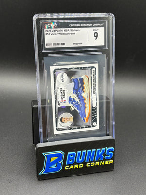 2023-24 Victor Wembanyama Panini NBA Stickers CGC 9