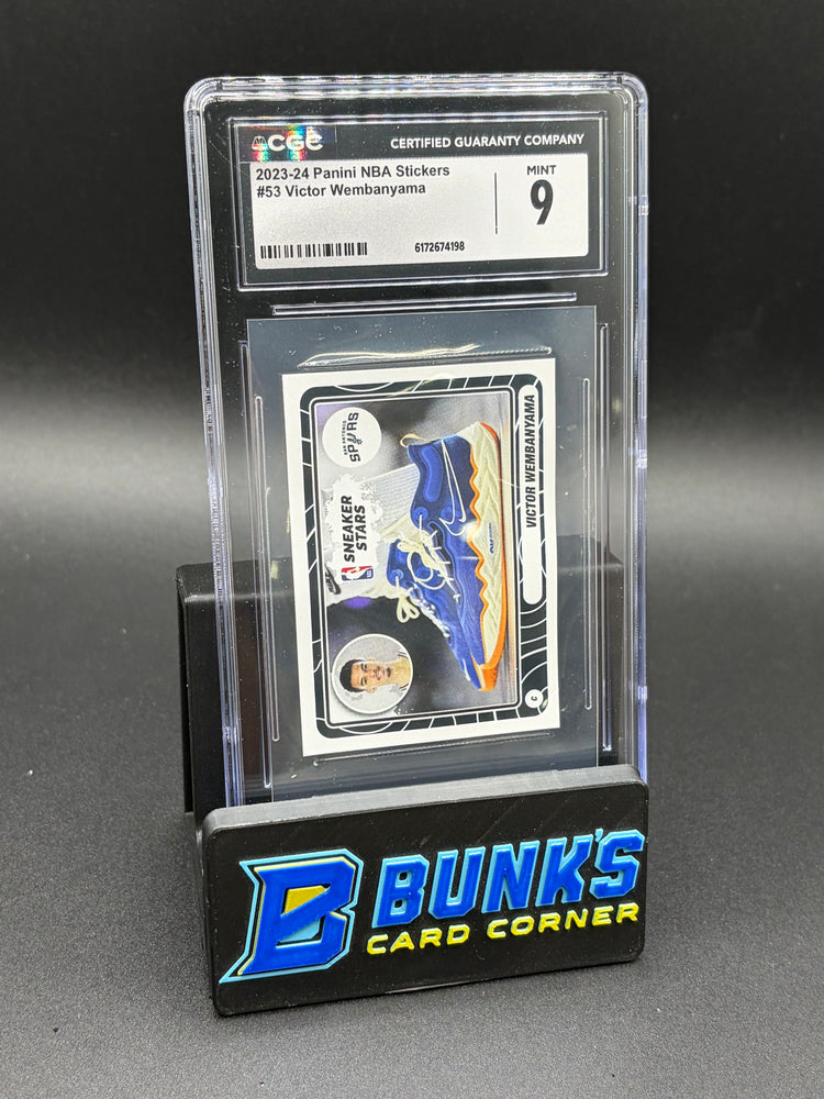 2023-24 Victor Wembanyama Panini NBA Stickers CGC 9
