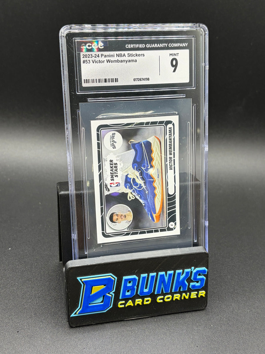 2023-24 Victor Wembanyama Panini NBA Stickers CGC 9