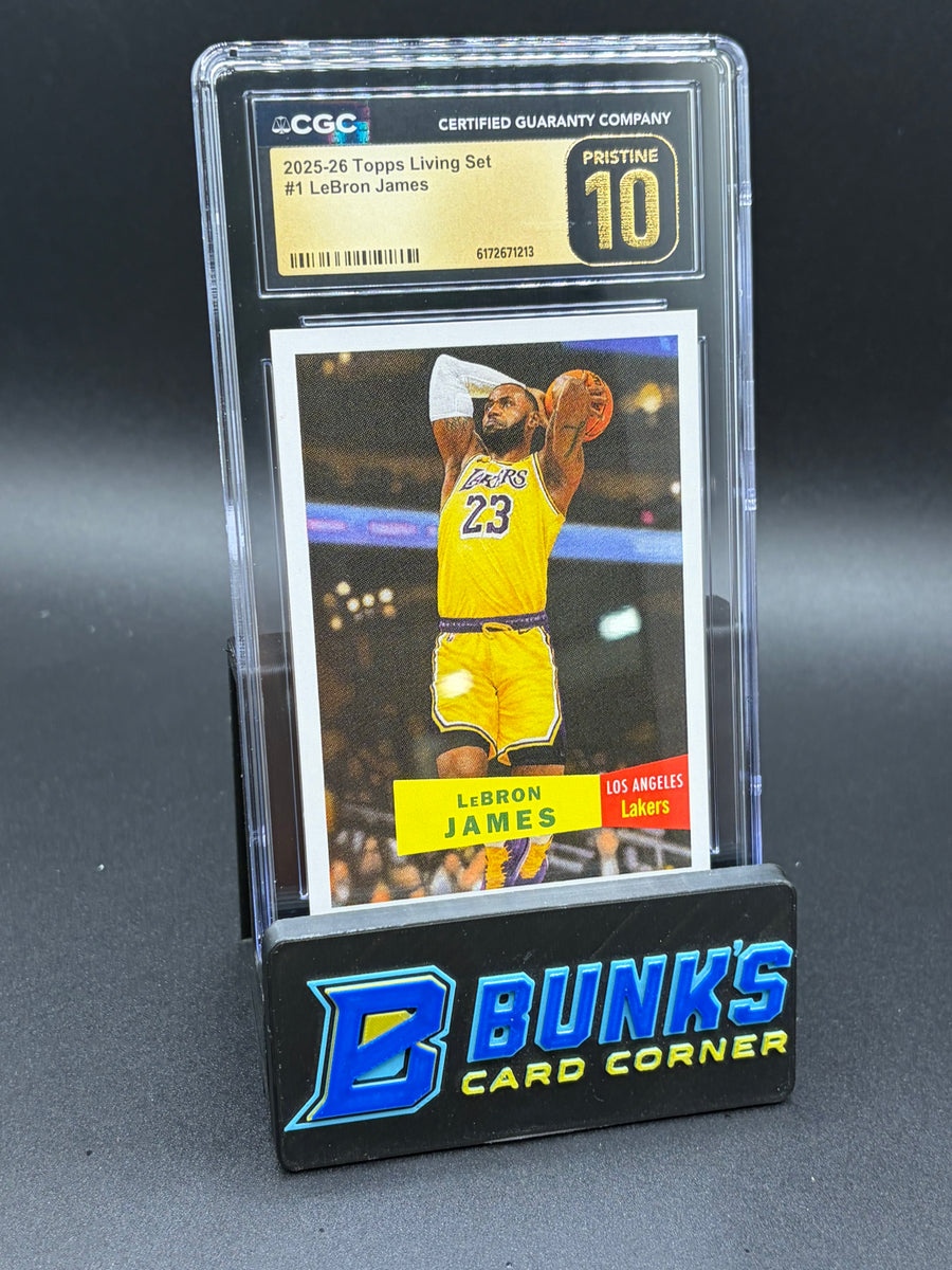 2025-26 LeBron James Topps Living Set CGC Pristine 10