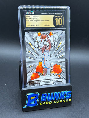2023-24 Shai Gilgeous-Alexander Bomb Squad Donruss CGC Pristine 10