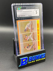 1962 Spahn Shows No-Hit Form CGC 5