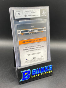 2023 Pete Alonso Green Auto. Beckett 8.5