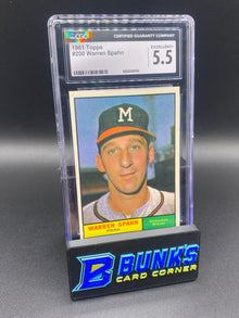 1961 Warren Spahn CGC 5.5